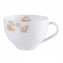 Xícara 250ml Chá Amarilis Em Porcelana Tramontina